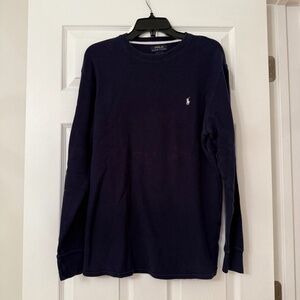 Polo Ralph Lauren Navy Blue Thermal Long Sleeve